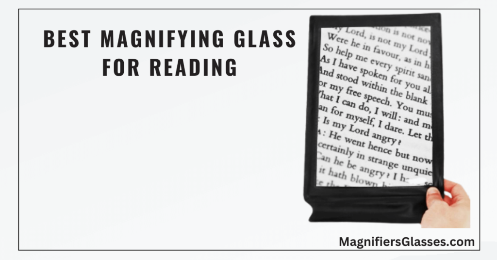 Best Magnifying Glass for Reading